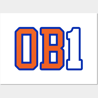 Obi Toppin - 'OB1' - New York Knicks (WHITE) Posters and Art